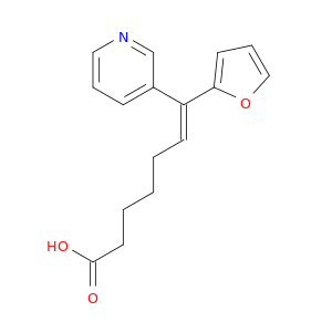 6-Heptenoic acid, 7-(2-furanyl)-7-(3-pyridinyl)-, (E)-