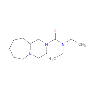 Pyrazino[1,2-a]azepine-2(1H)-carboxamide, N,N-diethyloctahydro-