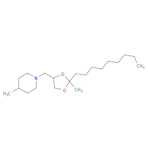 Piperidine, 4-methyl-1-[(2-methyl-2-nonyl-1,3-dioxolan-4-yl)methyl]-
