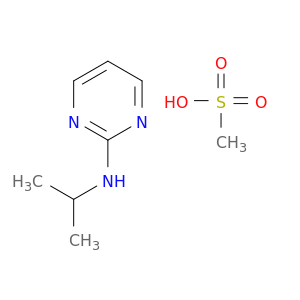 2-Pyrimidinamine, N-(1-methylethyl)-, monomethanesulfonate