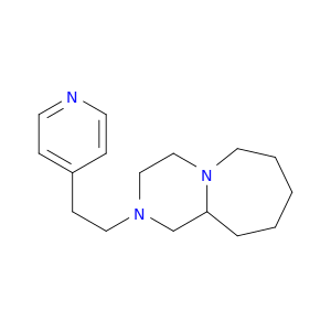 Pyrazino[1,2-a]azepine, decahydro-2-[2-(4-pyridinyl)ethyl]-