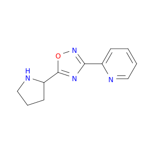 2-[5-(2-吡咯烷基)-1,2,4-恶二唑-3-基]吡啶