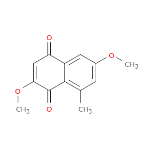 1,4-Naphthalenedione, 2,6-dimethoxy-8-methyl-