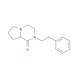 Pyrrolo[1,2-a]pyrazin-1(2H)-one, hexahydro-2-(2-phenylethyl)-