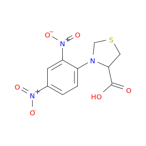 4-Thiazolidinecarboxylic acid, 3-(2,4-dinitrophenyl)-
