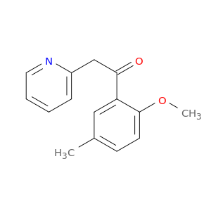 Ethanone, 1-(2-methoxy-5-methylphenyl)-2-(2-pyridinyl)-