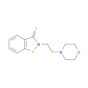 1,2-Benzisothiazole-3(2H)-thione, 2-[2-(4-morpholinyl)ethyl]-