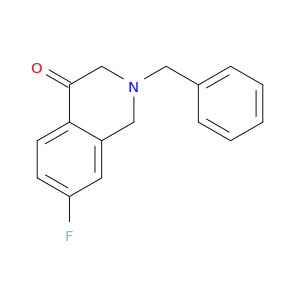 4(1H)-Isoquinolinone, 7-fluoro-2,3-dihydro-2-(phenylmethyl)-
