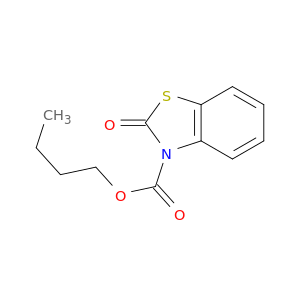 3(2H)-Benzothiazolecarboxylic acid, 2-oxo-, butyl ester