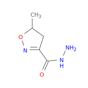 3-Isoxazolecarboxylicacid, 4,5-dihydro-5-methyl-, hydrazide