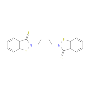 1,2-Benzisothiazole-3(2H)-thione, 2,2'-(1,4-butanediyl)bis-