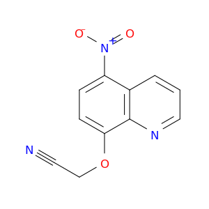 Acetonitrile, [(5-nitro-8-quinolinyl)oxy]-