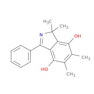 1H-Isoindole-4,7-diol, 1,1,5,6-tetramethyl-3-phenyl-