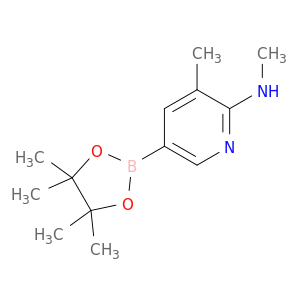 N,3-二甲基-5-(4,4,5,5-四甲基-1,3,2-二氧化硼酚-2-基)-2-吡啶胺