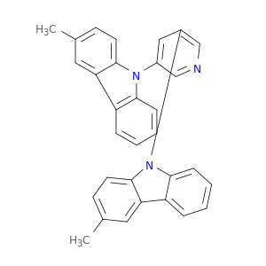 9H-Carbazole, 9,9'-(3,5-pyridinediyl)bis[3-methyl-