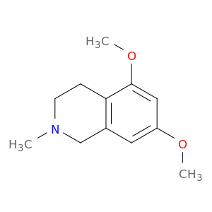 Isoquinoline, 1,2,3,4-tetrahydro-5,7-dimethoxy-2-methyl-