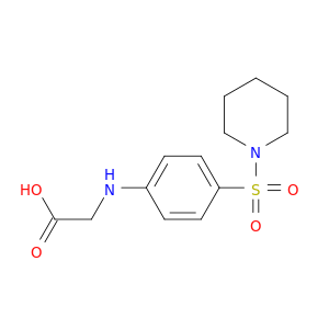 Glycine, N-[4-(1-piperidinylsulfonyl)phenyl]-