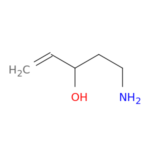 1-Penten-3-ol, 5-amino-