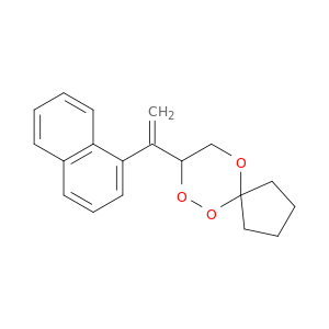 6,7,10-Trioxaspiro[4.5]decane, 8-[1-(1-naphthalenyl)ethenyl]-