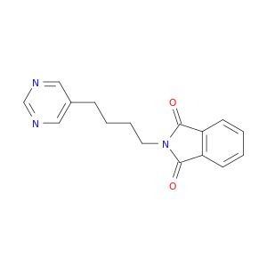 1H-Isoindole-1,3(2H)-dione, 2-[4-(5-pyrimidinyl)butyl]-