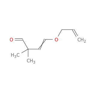3-Butenal, 2,2-dimethyl-4-(2-propenyloxy)-