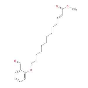 2-Tridecenoic acid, 13-(2-formylphenoxy)-, methyl ester, (E)-