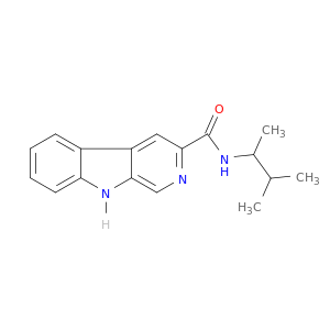 9H-Pyrido[3,4-b]indole-3-carboxamide, N-(1,2-dimethylpropyl)-