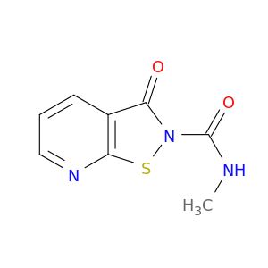Isothiazolo[5,4-b]pyridine-2(3H)-carboxamide, N-methyl-3-oxo-