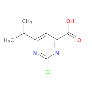2-氯-6-(丙-2-基)嘧啶-4-羧酸