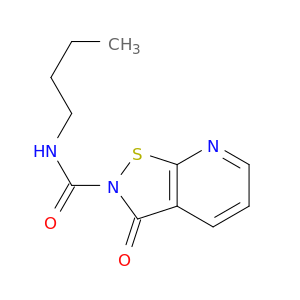 Isothiazolo[5,4-b]pyridine-2(3H)-carboxamide, N-butyl-3-oxo-