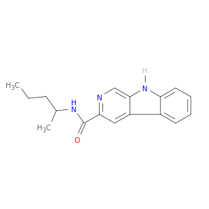 9H-Pyrido[3,4-b]indole-3-carboxamide, N-(1-methylbutyl)-