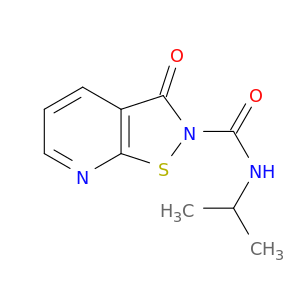 Isothiazolo[5,4-b]pyridine-2(3H)-carboxamide, N-(1-methylethyl)-3-oxo-