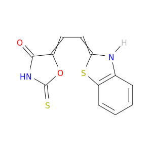 4-Oxazolidinone, 5-[(2(3H)-benzothiazolylidene)ethylidene]-2-thioxo-