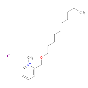 Pyridinium, 2-[(decyloxy)methyl]-1-methyl-, iodide
