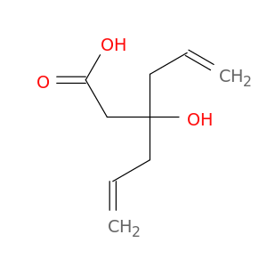 5-Hexenoic acid, 3-hydroxy-3-(2-propenyl)-