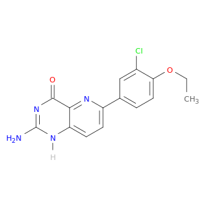 Pyrido[3,2-d]pyrimidin-4(1H)-one, 2-amino-6-(3-chloro-4-ethoxyphenyl)-