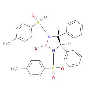 (4R,5R)-2-BROMO-1,3-BIS[(4-METHYLPHENYL)SULFONYL]-4,5-DIPHENYL-1,3,2-DIAZABOROLIDINE