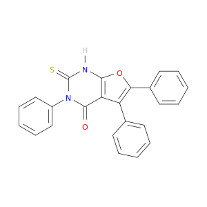 3,5,6-Triphenyl-2-thioxo-2,3-dihydrofuro[2,3-d]pyrimidin-4(1H)-one