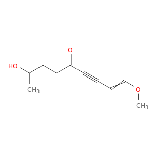 1-Nonen-3-yn-5-one, 8-hydroxy-1-methoxy-