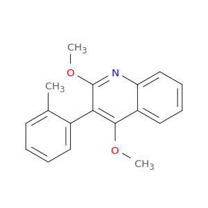 Quinoline, 2,4-dimethoxy-3-(2-methylphenyl)-