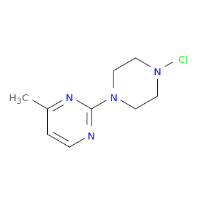 Pyrimidine, 2-(4-chloro-1-piperazinyl)-4-methyl-