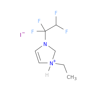1H-Imidazolium, 1-ethyl-3-(1,1,2,2-tetrafluoroethyl)-, iodide