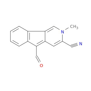 2H-Indeno[1,2-c]pyridine-3-carbonitrile, 5-formyl-2-methyl-