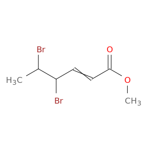 2-Hexenoic acid, 4,5-dibromo-, methyl ester