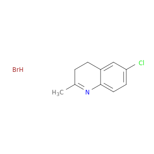 Quinoline, 6-chloro-3,4-dihydro-2-methyl-, hydrobromide