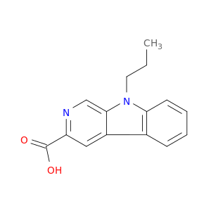 9H-Pyrido[3,4-b]indole-3-carboxylic acid, 9-propyl-