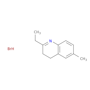 Quinoline, 2-ethyl-3,4-dihydro-6-methyl-, hydrobromide