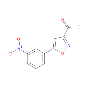 3-Isoxazolecarbonyl chloride, 5-(3-nitrophenyl)-