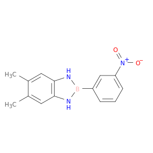 1H-1,3,2-Benzodiazaborole, 2,3-dihydro-5,6-dimethyl-2-(3-nitrophenyl)-