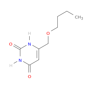 2,4(1H,3H)-Pyrimidinedione, 6-(butoxymethyl)-